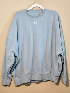 Under Armour Women’s Oversized Crewneck Sweatshirt Light Green